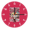 Wooden wall clock (20cm)