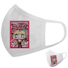 Μάσκα υφασμάτινη υψηλής άνεσης παιδική (Δώρο πλαστική θήκη)