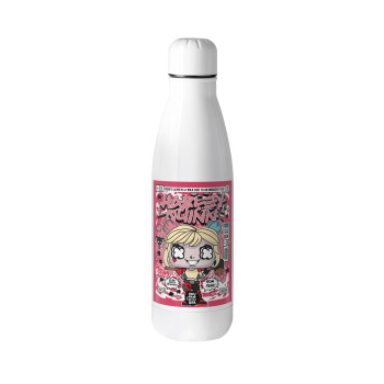 Harley Quinn (Χάρλεϊ Κουίν), Metal mug thermos (Stainless steel), 500ml