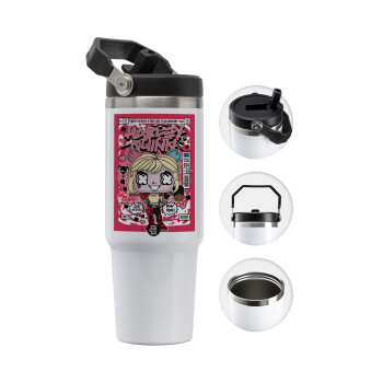 Harley Quinn (Χάρλεϊ Κουίν), Θερμός Ανοξείδωτο 30oz με χερούλι