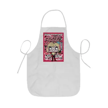 Harley Quinn (Χάρλεϊ Κουίν), Ποδιά Σεφ ολόσωμη κοντή  Παιδική (44x62cm)