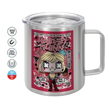 Harley Quinn (Χάρλεϊ Κουίν), Mug Stainless steel double wall 300ml