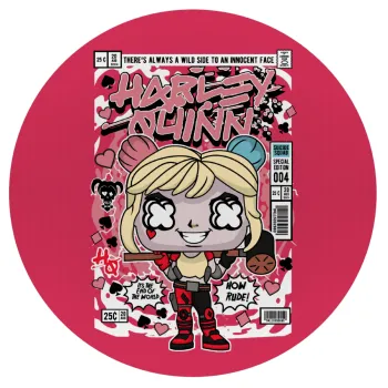 Harley Quinn (Χάρλεϊ Κουίν), Mousepad Στρογγυλό 20cm