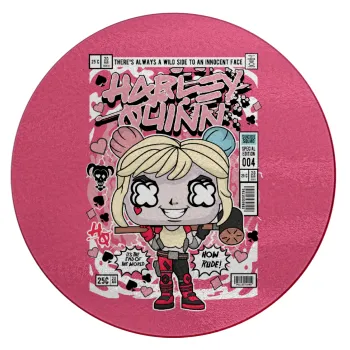 Harley Quinn (Χάρλεϊ Κουίν), Επιφάνεια κοπής γυάλινη στρογγυλή (30cm)