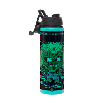 Iron maiden (eddie), Μεταλλικό παγούρι νερού με καπάκι ασφαλείας, αλουμινίου 850ml