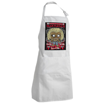 Iron maiden (eddie), Ποδιά Σεφ Ολόσωμη Ενήλικων (με ρυθμιστικά και 2 τσέπες)