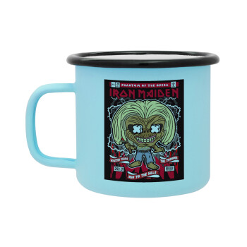Iron maiden (eddie), Κούπα Μεταλλική εμαγιέ ΜΑΤ σιέλ 360ml