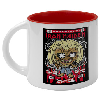 Iron maiden (eddie), Κούπα κεραμική 400ml Λευκή/Κόκκινη