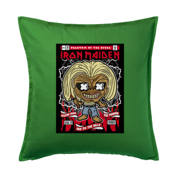 Iron maiden (eddie), Sofa cushion Green 50x50cm includes filling
