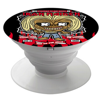 Iron maiden (eddie), Phone Holders Stand  White Hand-held Mobile Phone Holder