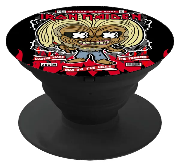 Iron maiden (eddie) — Phone Holders Stand  Μαύρο Βάση Στήριξης Κινητού στο Χέρι