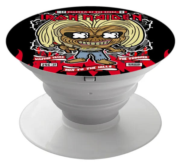 Iron maiden (eddie) — Phone Holders Stand  Λευκό Βάση Στήριξης Κινητού στο Χέρι