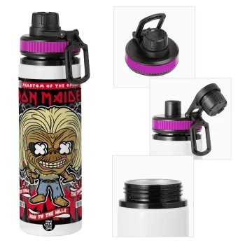 Iron maiden (eddie), Μεταλλικό παγούρι νερού με καπάκι ασφαλείας, αλουμινίου 850ml