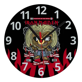 Iron maiden (eddie), Ρολόι τοίχου γυάλινο (20cm)