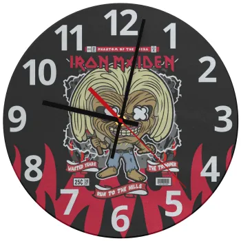 Iron maiden (eddie), Ρολόι τοίχου γυάλινο (30cm)