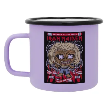Iron maiden (eddie), Κούπα Μεταλλική εμαγιέ ΜΑΤ Light Pastel Purple 360ml