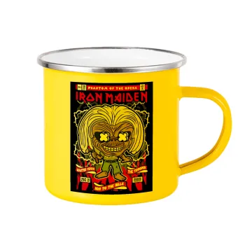 Iron maiden (eddie), Yellow Enamel Metallic Cup 360ml