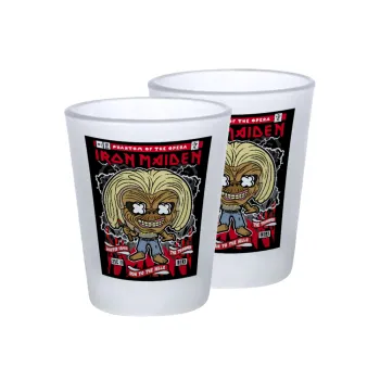 Iron maiden (eddie), Σφηνοπότηρα γυάλινα 45ml του πάγου (2 τεμάχια)