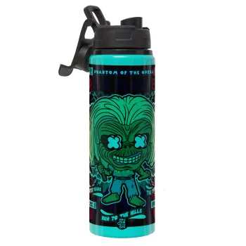 Iron maiden (eddie), Μεταλλικό παγούρι νερού με καπάκι ασφαλείας, αλουμινίου 850ml