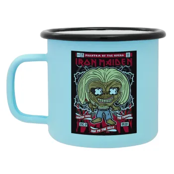 Iron maiden (eddie), Κούπα Μεταλλική εμαγιέ ΜΑΤ σιέλ 360ml