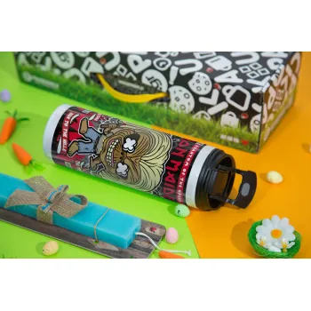 Iron maiden (eddie), Πασχαλινή Λαμπάδα με Travel Tumbler θερμό με διπλό καπάκι (600ml, BPA free) & κερί αρωματικό πλακέ (30cm) (ΤΙΡΚΟΥΑΖ)