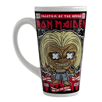 Iron maiden (eddie), Κούπα κωνική Latte Μεγάλη, κεραμική, 450ml
