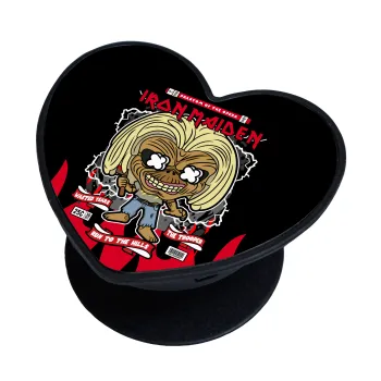 Iron maiden (eddie), Phone Holders Stand  καρδιά Μαύρο Βάση Στήριξης Κινητού στο Χέρι