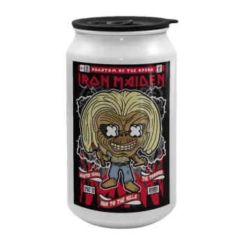 Iron maiden (eddie), Κούπα ταξιδιού μεταλλική με καπάκι (tin-can) 500ml