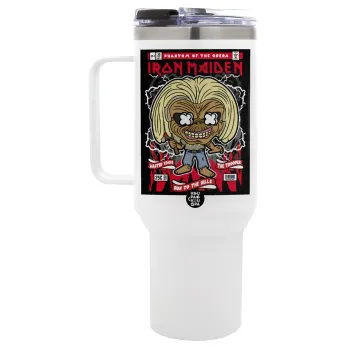 Iron maiden (eddie), Mega Tumbler με καπάκι, διπλού τοιχώματος (θερμό) 1,2L