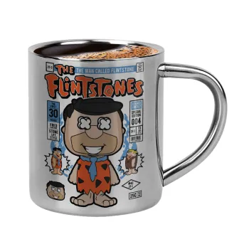 The flintstones, Double-wall metal cup for espresso (220ml)