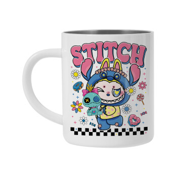 Labubu Stitch, Κούπα Ανοξείδωτη διπλού τοιχώματος 300ml