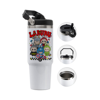 Labubu superheroes, Θερμός Ανοξείδωτο 30oz με χερούλι