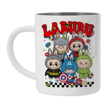 Labubu superheroes, Κούπα Ανοξείδωτη διπλού τοιχώματος 300ml
