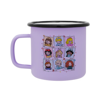 Labubu characters, Κούπα Μεταλλική εμαγιέ ΜΑΤ Light Pastel Purple 360ml