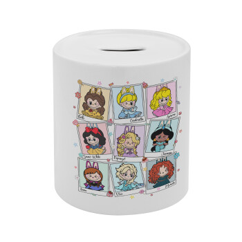 Labubu characters, Κουμπαράς πορσελάνης με τάπα