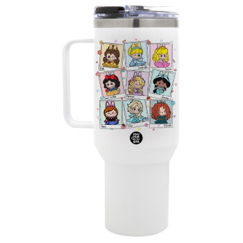 Labubu characters, Mega Tumbler με καπάκι, διπλού τοιχώματος (θερμό) 1,2L