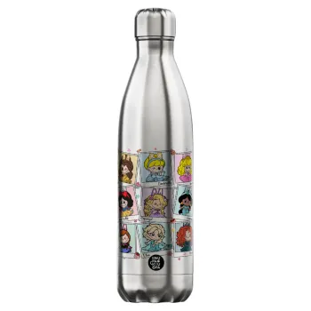 Labubu characters, Μεταλλικό παγούρι θερμός Inox (Stainless steel), διπλού τοιχώματος, 750ml