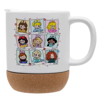 Labubu characters, Ceramic coffee mug Cork (MAT), 330ml
