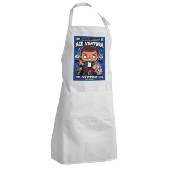 Ace Ventura: Pet Detective, Adult Chef Apron (with sliders and 2 pockets)
