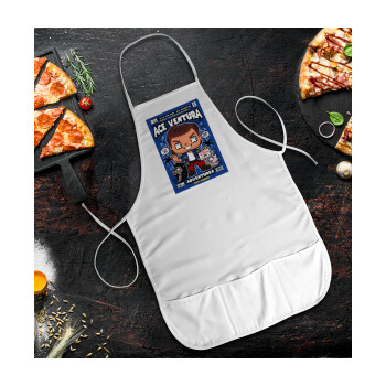 Ace Ventura: Pet Detective, Ποδιά Σεφ / Σερβιτόρου Ολόσωμη κοντή Ενηλίκων με τσέπες (48x73cm)