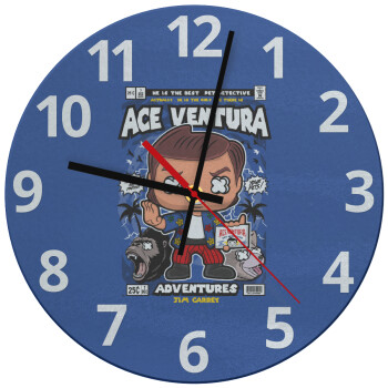 Ace Ventura: Pet Detective, Ρολόι τοίχου γυάλινο (30cm)