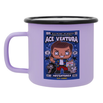 Ace Ventura: Pet Detective, Κούπα Μεταλλική εμαγιέ ΜΑΤ Light Pastel Purple 360ml