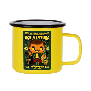 Ace Ventura: Pet Detective, Metallic enamel MATT Yellow cup 360ml