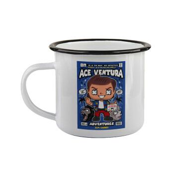 Ace Ventura: Pet Detective, Κούπα εμαγιέ με μαύρο χείλος 360ml