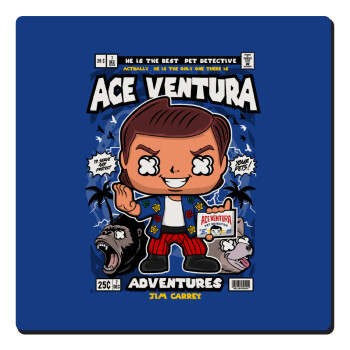 Ace Ventura: Pet Detective, Τετράγωνο μαγνητάκι ξύλινο 6x6cm