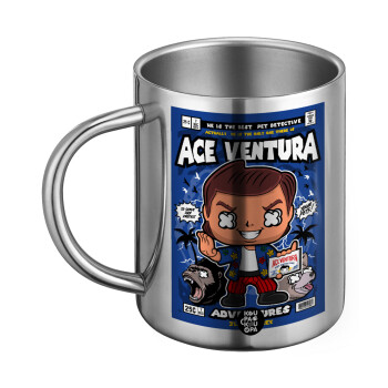 Ace Ventura: Pet Detective, Ανοξείδωτη Μεταλλική Κούπα 450ml - Διπλού Τοιχώματος