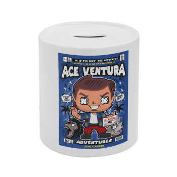 Ace Ventura: Pet Detective, Κουμπαράς πορσελάνης με τάπα