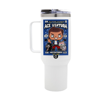Ace Ventura: Pet Detective, Mega Tumbler με καπάκι, διπλού τοιχώματος (θερμό) 1,2L