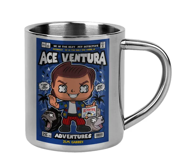 Ace Ventura: Pet Detective — Mug Stainless steel double wall 300ml