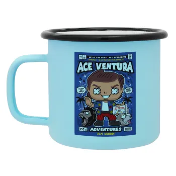 Ace Ventura: Pet Detective, Κούπα Μεταλλική εμαγιέ ΜΑΤ σιέλ 360ml